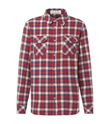 God's True Cashmere Ski Santa Fe plaid cashmere shirt | Thumbnail 1 God's True Cashmere Ski Santa Fe plaid cashmere shirt | Thumbnail 1
