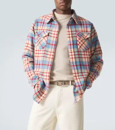 God's True Cashmere Al's Run plaid cashmere shirt | Thumbnail 3 God's True Cashmere Al's Run plaid cashmere shirt | Thumbnail 3