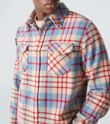 God's True Cashmere Al's Run plaid cashmere shirt | Thumbnail 6 God's True Cashmere Al's Run plaid cashmere shirt | Thumbnail 6