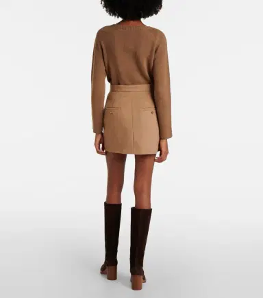 Max Mara Ancella camel hair miniskirt | Thumbnail 5 Max Mara Ancella camel hair miniskirt | Thumbnail 5