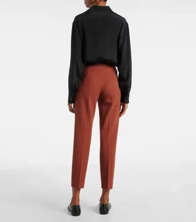 Max Mara Pegno jersey slim pants | Thumbnail 2 Max Mara Pegno jersey slim pants | Thumbnail 2