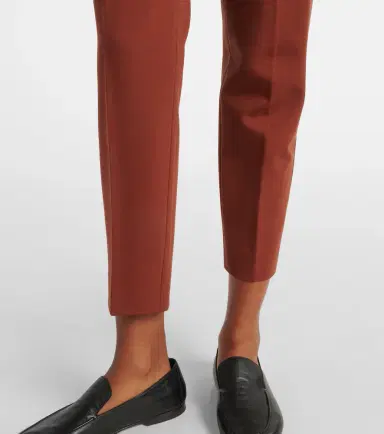 Max Mara Pegno jersey slim pants | Thumbnail 4 Max Mara Pegno jersey slim pants | Thumbnail 4