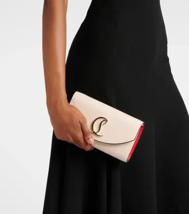 Christian Louboutin Loubi54 leather clutch with chain | Thumbnail 4 Christian Louboutin Loubi54 leather clutch with chain | Thumbnail 4