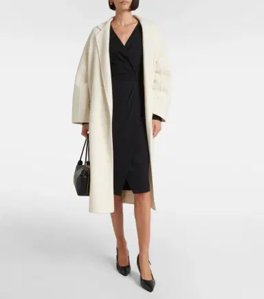 Max Mara Virtus gathered jersey midi dress | Thumbnail 5 Max Mara Virtus gathered jersey midi dress | Thumbnail 5