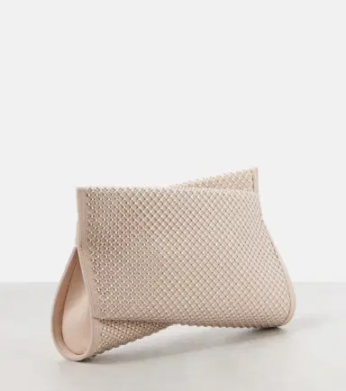 Christian Louboutin Loubitwist Small leather clutch with strap | Thumbnail 3 Christian Louboutin Loubitwist Small leather clutch with strap | Thumbnail 3