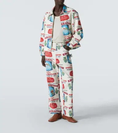 BODE Enrichment Knolly Brook cotton straight pants | Thumbnail 5 BODE Enrichment Knolly Brook cotton straight pants | Thumbnail 5