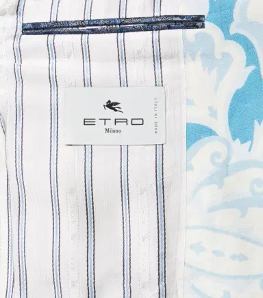 Etro Printed single-breasted cotton blazer | Thumbnail 2 Etro Printed single-breasted cotton blazer | Thumbnail 2