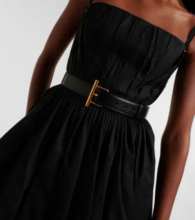 McQueen T-Bar Hip leather belt | Thumbnail 2 McQueen T-Bar Hip leather belt | Thumbnail 2