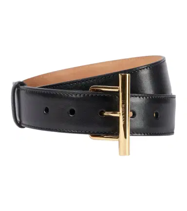 McQueen T-Bar Hip leather belt | Thumbnail 1 McQueen T-Bar Hip leather belt | Thumbnail 1