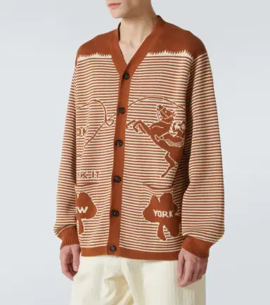 BODE Buckaroo striped cotton cardigan | Thumbnail 4 BODE Buckaroo striped cotton cardigan | Thumbnail 4