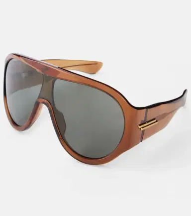 Bottega Veneta Scudo shield sunglasses | Thumbnail 4 Bottega Veneta Scudo shield sunglasses | Thumbnail 4
