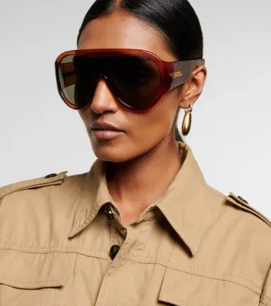 Bottega Veneta Scudo shield sunglasses | Thumbnail 6 Bottega Veneta Scudo shield sunglasses | Thumbnail 6