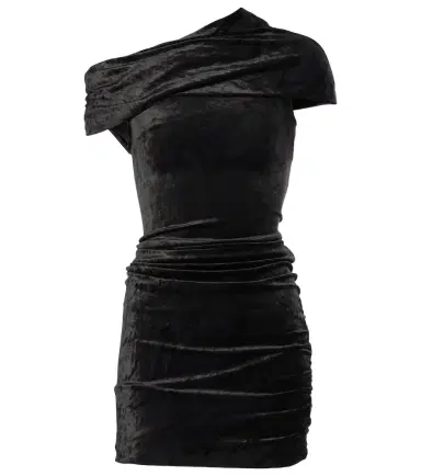 Rick Owens Lilies Lola velvet minidress | Thumbnail 1 Rick Owens Lilies Lola velvet minidress | Thumbnail 1