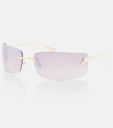 Cartier Eyewear Collection Panthère De Cartier rectangular sunglasses | Thumbnail 3 Cartier Eyewear Collection Panthère De Cartier rectangular sunglasses | Thumbnail 3