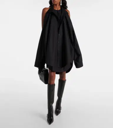 Balenciaga Suspended cotton shirt dress | Thumbnail 2 Balenciaga Suspended cotton shirt dress | Thumbnail 2