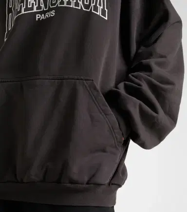 Balenciaga Logo cotton jersey hoodie | Thumbnail 2 Balenciaga Logo cotton jersey hoodie | Thumbnail 2