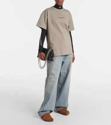 Balenciaga Sunday shearling-lined suede mules | Thumbnail 5 Balenciaga Sunday shearling-lined suede mules | Thumbnail 5