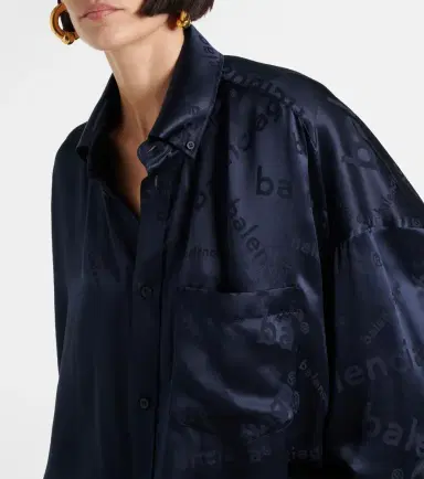 Balenciaga Cocoon silk shirt | Thumbnail 2 Balenciaga Cocoon silk shirt | Thumbnail 2