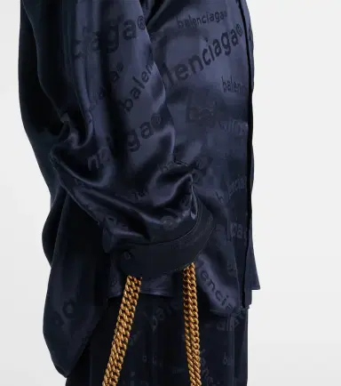 Balenciaga Cocoon silk shirt | Thumbnail 3 Balenciaga Cocoon silk shirt | Thumbnail 3