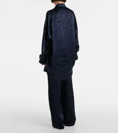 Balenciaga Cocoon silk shirt | Thumbnail 5 Balenciaga Cocoon silk shirt | Thumbnail 5