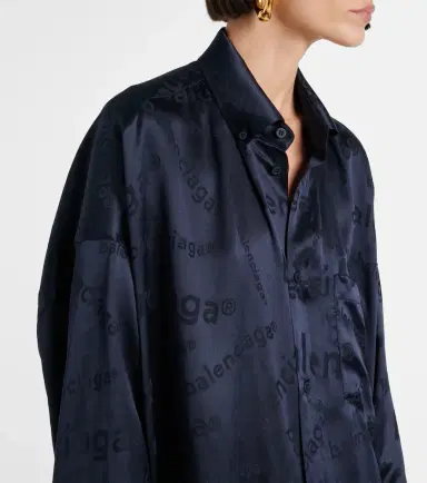 Balenciaga Cocoon silk shirt | Thumbnail 6 Balenciaga Cocoon silk shirt | Thumbnail 6