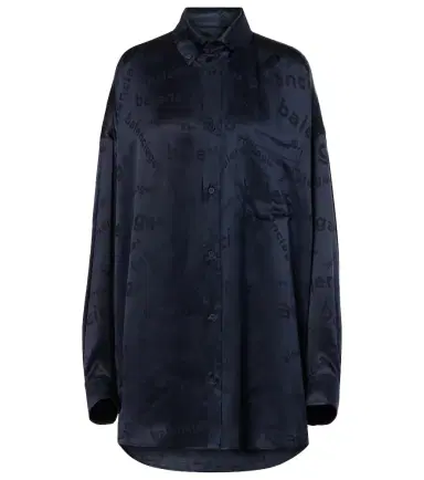 Balenciaga Cocoon silk shirt | Thumbnail 1 Balenciaga Cocoon silk shirt | Thumbnail 1
