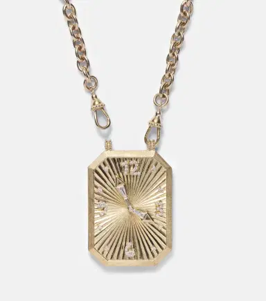 Marie Lichtenberg Thinking of You 18kt gold pendant necklace with diamonds | Thumbnail 3 Marie Lichtenberg Thinking of You 18kt gold pendant necklace with diamonds | Thumbnail 3