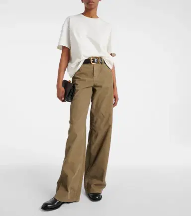 The Row Eglitta cotton corduroy wide-leg pants | Thumbnail 2 The Row Eglitta cotton corduroy wide-leg pants | Thumbnail 2