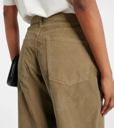 The Row Eglitta cotton corduroy wide-leg pants | Thumbnail 4 The Row Eglitta cotton corduroy wide-leg pants | Thumbnail 4