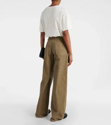 The Row Eglitta cotton corduroy wide-leg pants | Thumbnail 6 The Row Eglitta cotton corduroy wide-leg pants | Thumbnail 6