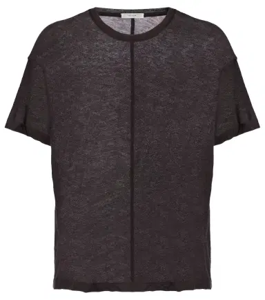 The Row Lila cashmere jersey top | Thumbnail 1 The Row Lila cashmere jersey top | Thumbnail 1