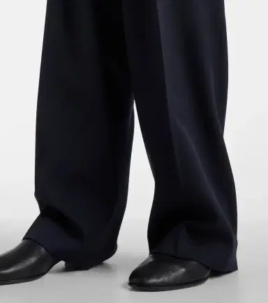 The Row Igor low-rise wool wide-leg pants | Thumbnail 4 The Row Igor low-rise wool wide-leg pants | Thumbnail 4