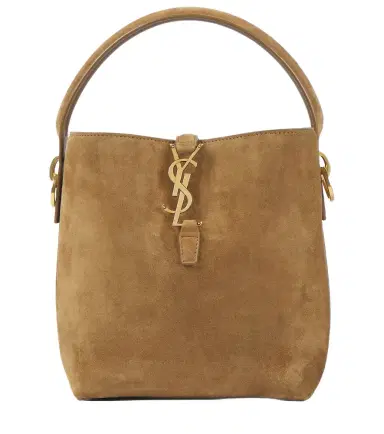 Saint Laurent Le 37 Small suede bucket bag | Thumbnail 1 Saint Laurent Le 37 Small suede bucket bag | Thumbnail 1
