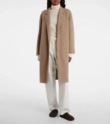 The Row Fedra cashmere and cotton coat | Thumbnail 3 The Row Fedra cashmere and cotton coat | Thumbnail 3