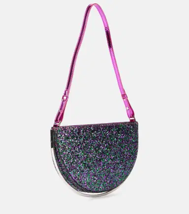 Aquazzura Purist Mini glitter clutch | Thumbnail 7 Aquazzura Purist Mini glitter clutch | Thumbnail 7