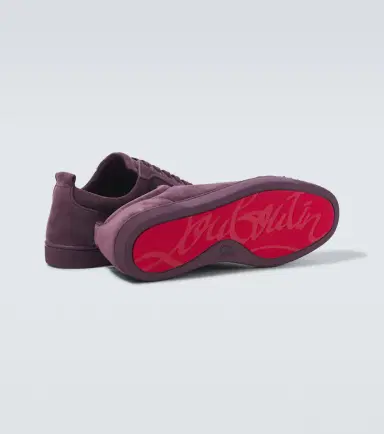 Christian Louboutin Louis Junior Spikes suede sneakers | Thumbnail 2 Christian Louboutin Louis Junior Spikes suede sneakers | Thumbnail 2