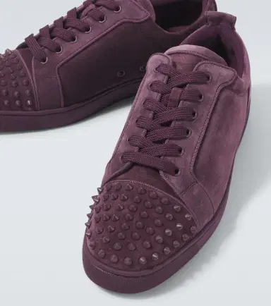 Christian Louboutin Louis Junior Spikes suede sneakers | Thumbnail 3 Christian Louboutin Louis Junior Spikes suede sneakers | Thumbnail 3