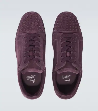 Christian Louboutin Louis Junior Spikes suede sneakers | Thumbnail 6 Christian Louboutin Louis Junior Spikes suede sneakers | Thumbnail 6