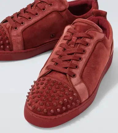 Christian Louboutin Louis Junior Spikes suede sneakers | Thumbnail 4 Christian Louboutin Louis Junior Spikes suede sneakers | Thumbnail 4