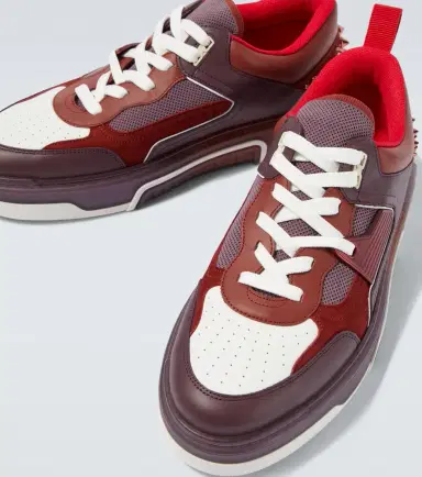 Christian Louboutin Astroloubi embellished leather sneakers | Thumbnail 3 Christian Louboutin Astroloubi embellished leather sneakers | Thumbnail 3