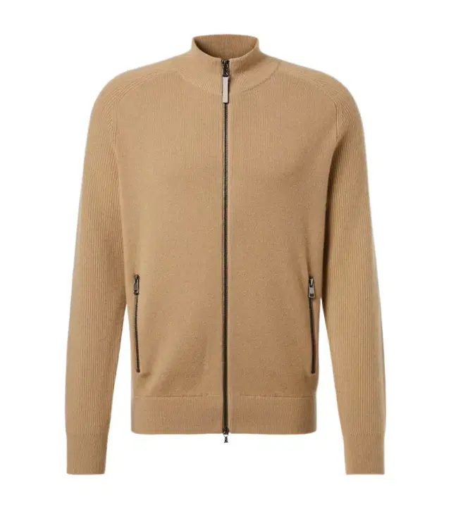 Dexter wool and cashmere zip-up sweater Dexter wool and cashmere zip-up sweater