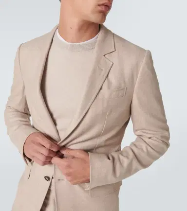 Gabriela Hearst Irving wool and cashmere flannel suit jacket | Thumbnail 5 Gabriela Hearst Irving wool and cashmere flannel suit jacket | Thumbnail 5