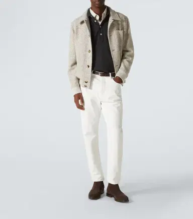 Brunello Cucinelli Cashmere polo sweater | Thumbnail 4 Brunello Cucinelli Cashmere polo sweater | Thumbnail 4