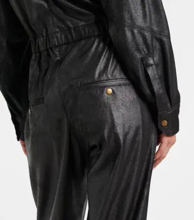 Isabel Marant Faux leather jumpsuit | Thumbnail 3 Isabel Marant Faux leather jumpsuit | Thumbnail 3