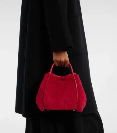 Max Mara Marine Small teddy tote bag | Thumbnail 6 Max Mara Marine Small teddy tote bag | Thumbnail 6