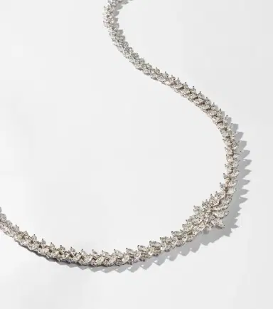 YEPREM Y-Couture 18kt white gold choker with diamonds | Thumbnail 5 YEPREM Y-Couture 18kt white gold choker with diamonds | Thumbnail 5