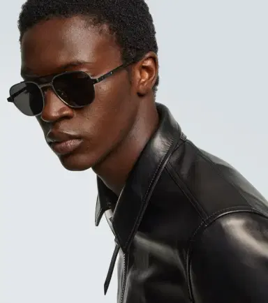Cartier Eyewear Collection Santos De Cartier square sunglasses | Thumbnail 4 Cartier Eyewear Collection Santos De Cartier square sunglasses | Thumbnail 4