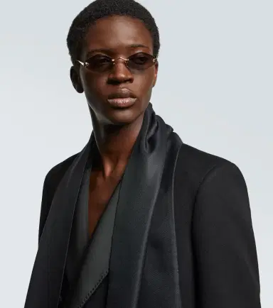 Cartier Eyewear Collection Panthère De Cartier oval sunglasses | Thumbnail 4 Cartier Eyewear Collection Panthère De Cartier oval sunglasses | Thumbnail 4
