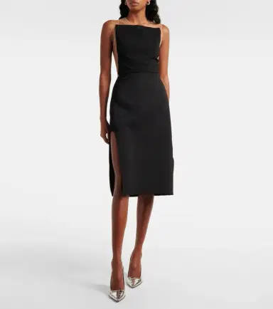 Courreges Courrèges Wool-blend midi skirt | Thumbnail 3 Courreges Courrèges Wool-blend midi skirt | Thumbnail 3