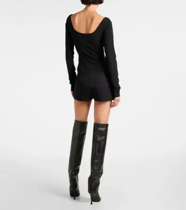 Re/Done Cotton-blend jersey bodysuit | Thumbnail 6 Re/Done Cotton-blend jersey bodysuit | Thumbnail 6